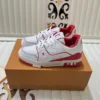 Louis Vuitton Trainer Sneaker “54” Edition - White-Red