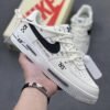 Nike × OFF-WHITE Air Force 1 Low sneakers for men and women - white-black-1