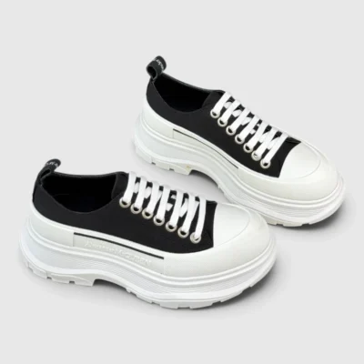 Alexander McQueen Tread Slick Lace Up Sneakers
