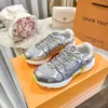 Louis Vuitton Olympia Sneaker - Silver-Yellow
