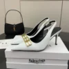 Balenciaga women's 8.5 cm high heels - white