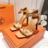Hermès Judy 105 Pump - Brown