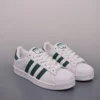 Adidas Originals Superstar sneaker - White and green