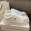 Dior Star Platform Sneaker - White Yellow Star