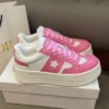 Dior Star Platform Sneaker - Pink