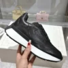Alexander McQueen Sprint Runner Sneaker - White body with black face
