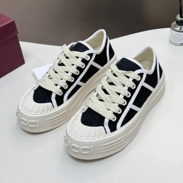 Gucci Chunky Sneaker In GG Canvas