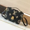 Louis Vuitton Pochette Métis Handbag In Monogram Empreinte Leather. - Black