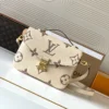 Louis Vuitton Pochette Métis Handbag In Monogram Empreinte Leather. - White