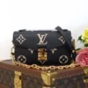 Louis Vuitton Pochette Métis East West Handbag - Black 1