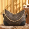 Louis Vuitton Boulogne Handbag - Monogram Black
