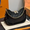 Louis Vuitton Boulogne Handbag - Empreinte Black