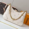 Louis Vuitton Boulogne Handbag - Empreinte White Pink