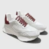 Alexander McQueen Sprint Runner Sneaker - White with red tail