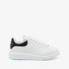 Alexander McQueen Oversized Sneakers - Black leather tail