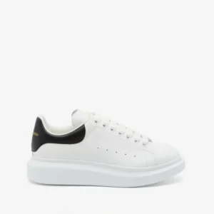 Alexander McQueen Oversized Sneakers White/Black leather