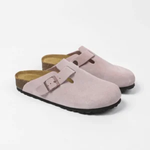 Birkenstock Boston Soft Footbed Clogs in Pink