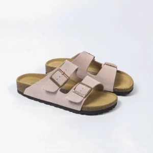 Birkenstock Arizona Soft Footbed Two-strap Sandals in Pink