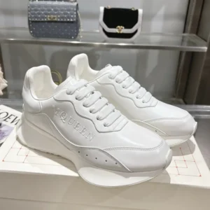 Alexander McQueen Sprint Runner Sneaker in White