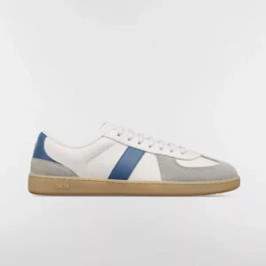 Dior B01 Matchpoint Sneaker in White/Blue/Gray