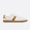 Dior B01 Matchpoint Sneaker - White and brown cowhide / white suede