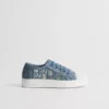Dior Walk’n’Dior Low Sneakers - Bule Oblique Embroidered Mesh