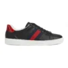 Gucci Ace Sneaker New - Black Leather