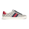 Gucci Ace Sneaker New - Beige/Blue
