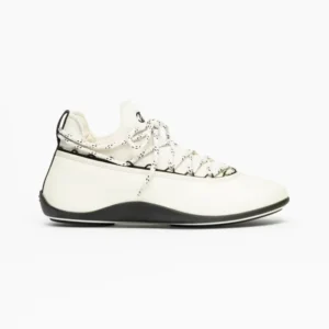 Chanel Artistic Crafts Color-blocked Sneakers in White