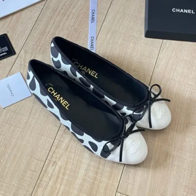 Chanel Leopard Classic Ballet Flats