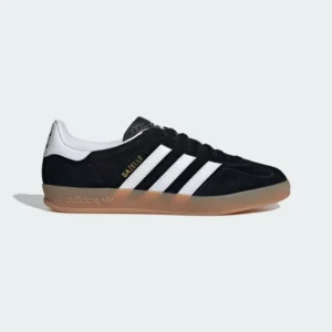 Adids Gazelle Indoor Sneakers in Black