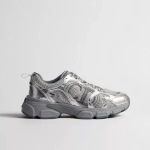 Dior Chrono Sneaker in Silver grey
