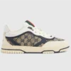 Gucci Re-Web Sneaker - Beige/Blue GG Canvas