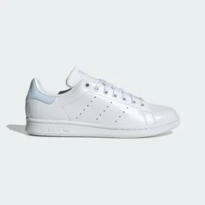 Adidas Stan Smith Sneakers in White/Light Blue