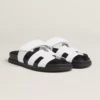 Hermès Chypre Sandal - White