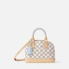 Louis Vuitton Alma BB Handbag Damier Canvas - Damier Azur