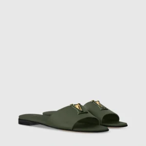 Louis Vuitton LV Mare Flat Mule Green