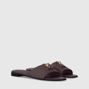 Louis Vuitton LV Mare Flat Mule Chocolate Brown