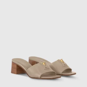 Louis Vuitton LV Mare Flat Mule Low Heel Beige