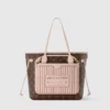 Louis Vuitton Neverfull Inside Out Tote Bag - Pink / Monogram
