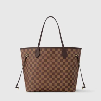 Louis Vuitton Neverfull Tote Bag Damier Canvas