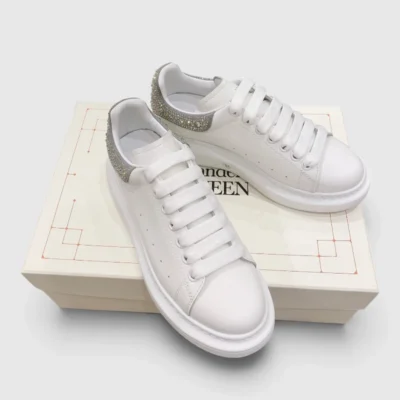 Alexander McQueen Oversized Sneakers Rhinestone Embellishment