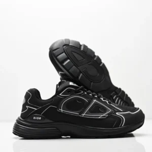Dior B30 Countdown Sneakers in All Black